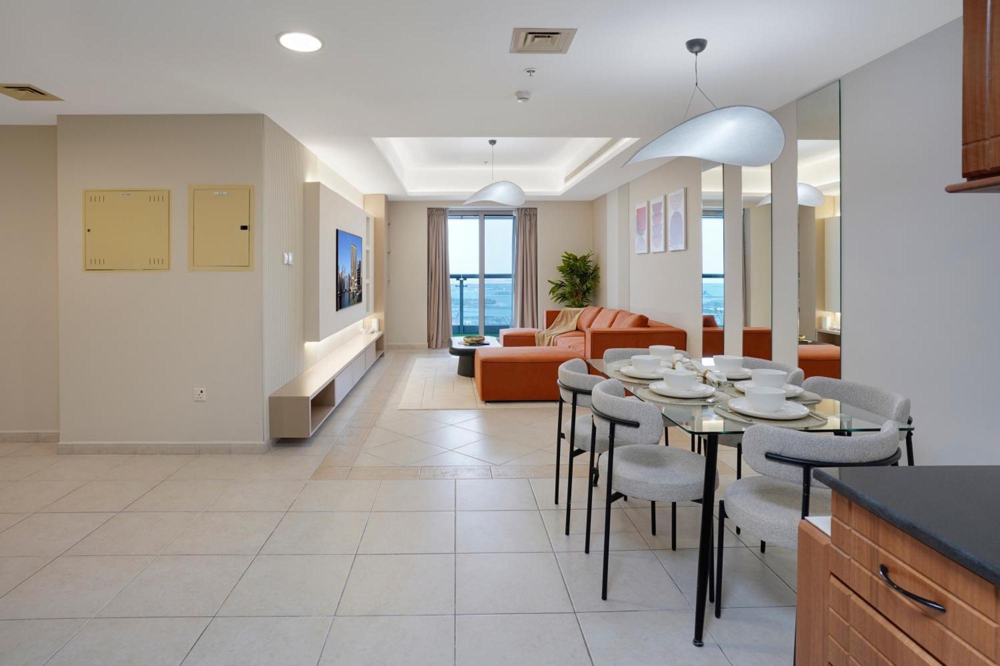 28- Cozy 2br In Marina - Ideal For Family And Long Apartment